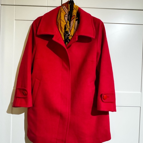 Women's Red Coat - Picture 1 of 1